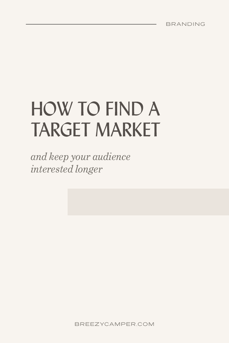 How to define a target market for your small business. You'll learn how to find your ideal customer and market effectively.
